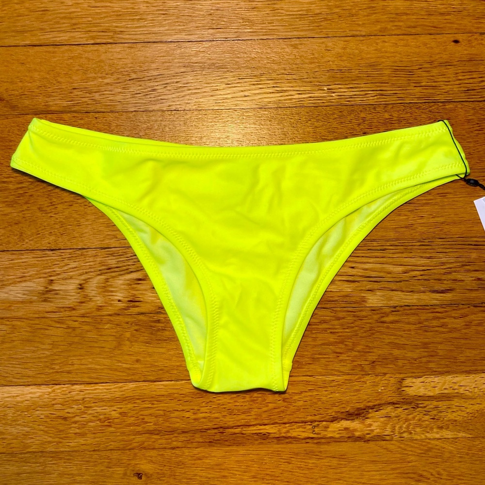NWT Sam Edelman Neon Yellow Bikini Bottom
